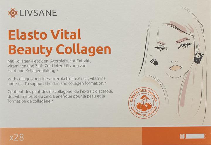 Actual product image Livsane Elasto Vital Beauty Collagen liq (28 Piece, Ampoule, 1167 g)