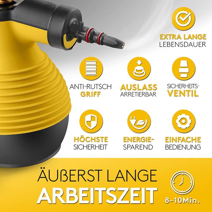 Image du produit Neighbour's Friend Nettoyeur vapeur manuel avec réservoir 350ml (3.50 bar, 1050 W)