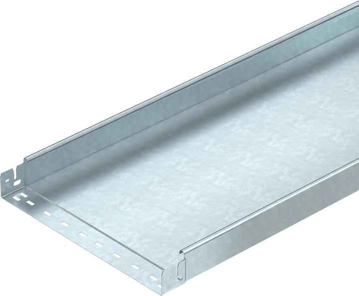 Produktbild OBO Bettermann OBO MKSMU 640 FT Kabelrinne ungelocht mit Schnellverbindung 60x400x3050 (305 cm)