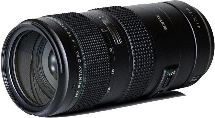 Actual product image Pentax HD D-FA 70-210mm/4.0 SDM WR (Pentax K, full size)