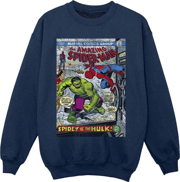 Produktbild SpiderMan VS Hulk Cover Sweatshirt Mädchen (104)