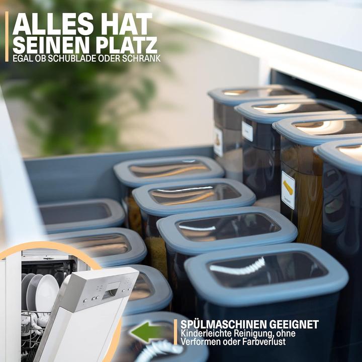Actual product image Viwares Vorratsdosen Set (3.20 l)