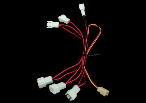 Actual product image InLine Fan adapter cable 3-pin