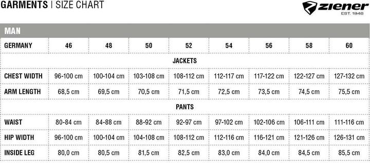 Produktbild Ziener Nelat X-Function (4XL, 58)
