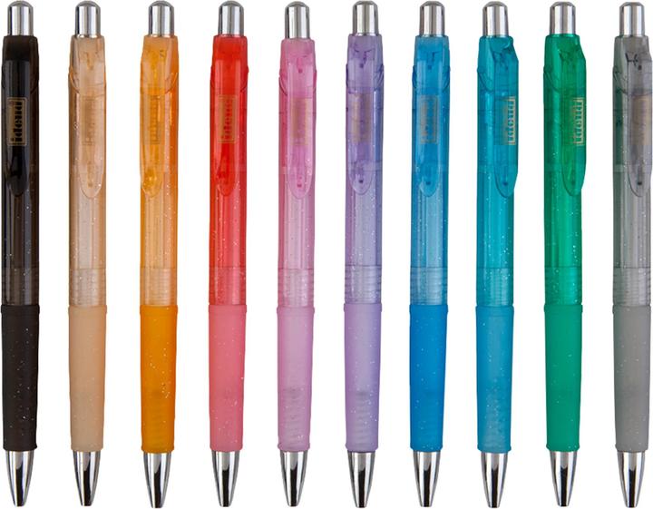 Productafbeelding Idena 500275 - Balpen, 10 stuks, blauwschrijvend (Veelkleurig, 10x)
