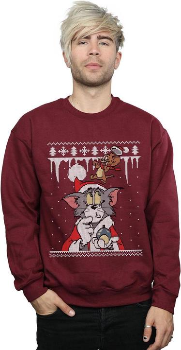 Produktbild Tom & Jerry Christmas Fair Isle Sweatshirt (M)