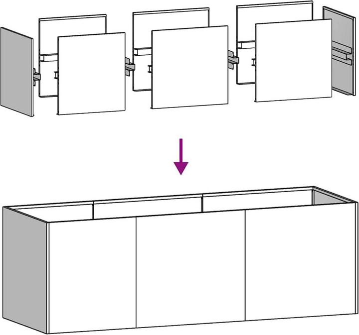 Produktbild vidaXL Pflanzkübel
