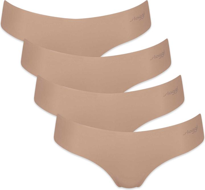 Produktbild Sloggi String Casual Bequem sitzend Zero Microfiber Hipstring 2.0 (M, 4er Pack)