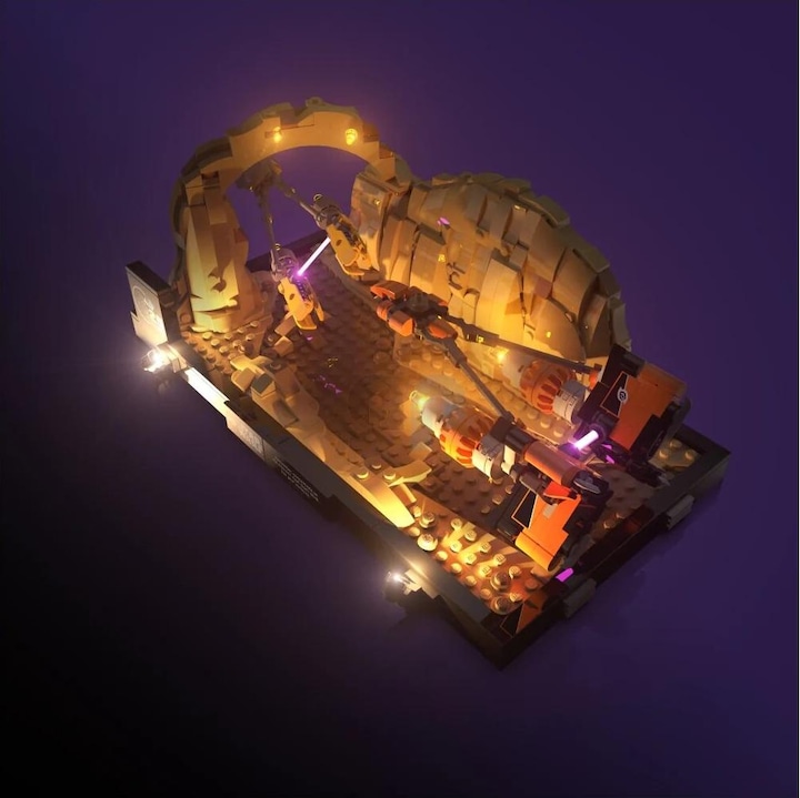 Actual product image Light my bricks LMB 2.0 LEGO® #75380 Star Wars Mos Espa Podrace Diorama Light Kit