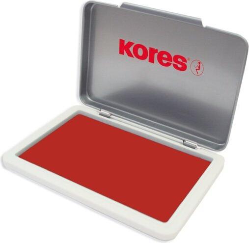Actual product image Kores Metallica stamp pad
