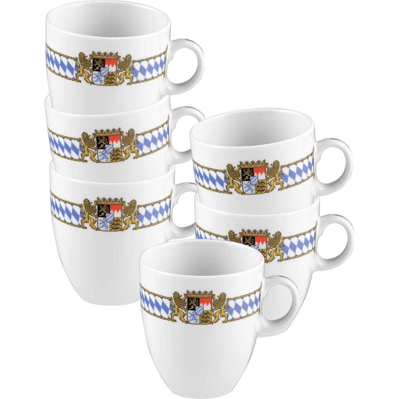 Seltmann, Tasse, Compact Bayern Becher (400 ml, 6 x)