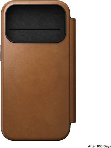Produktbild Nomad Modern Leather Folio - Lederhülle für das iPhone (Apple iPhone 17 Pro)
