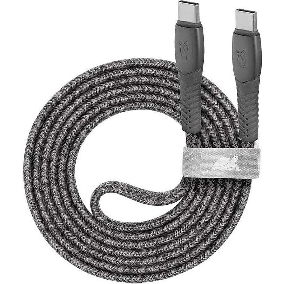 Thumbnail - Rivacase Flaches Nylon-Ladekabel (1.20 m, USB 2.0), USB Kabel