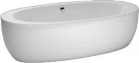 Produktbild Laufen Badewanne Acryl Halbeinbau Il Bagno Alessi One 2030x1020x460mm, mit Frontschürze, inkl. Fu (230 l, 218.80 cm, 118.80 cm)