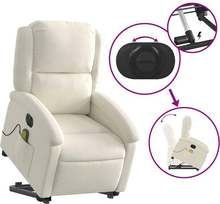 Image du produit vidaXL Massagesessel mit Aufstehhilfe