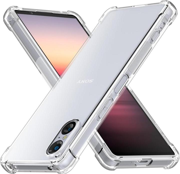 Screenguard Sony Xperia 5 V Hülle Crystal Soft Airbag Bumper (Sony Xperia 5 V)