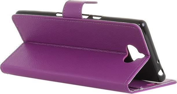 Image du produit MU Classic Couvertures en cuir Litchi Bookcover Series (Sony Xperia XA3)