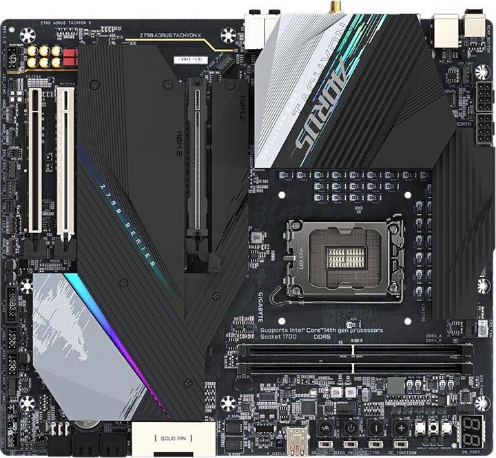 Image du produit Gigabyte MB GBT Intel 1700 Z790 AORUS TACHYON X (LGA 1700, Intel Z790, E-ATX)