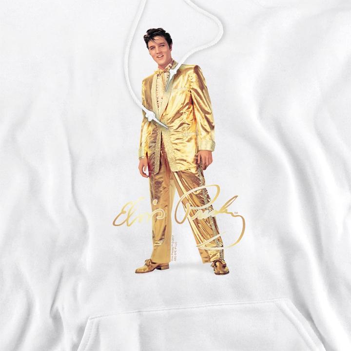 Produktbild Elvis Gold Lame Suit Kapuzenpullover (M)