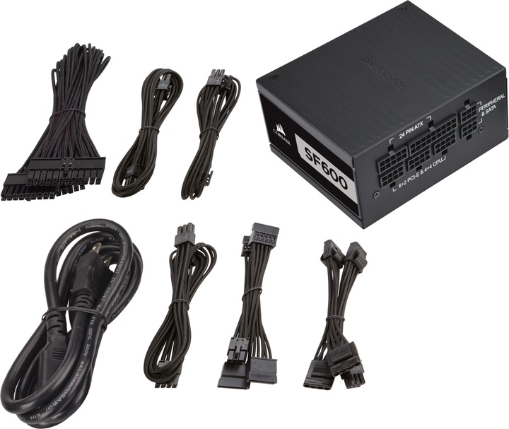 Actual product image Corsair SF600 Platinum (600 W)