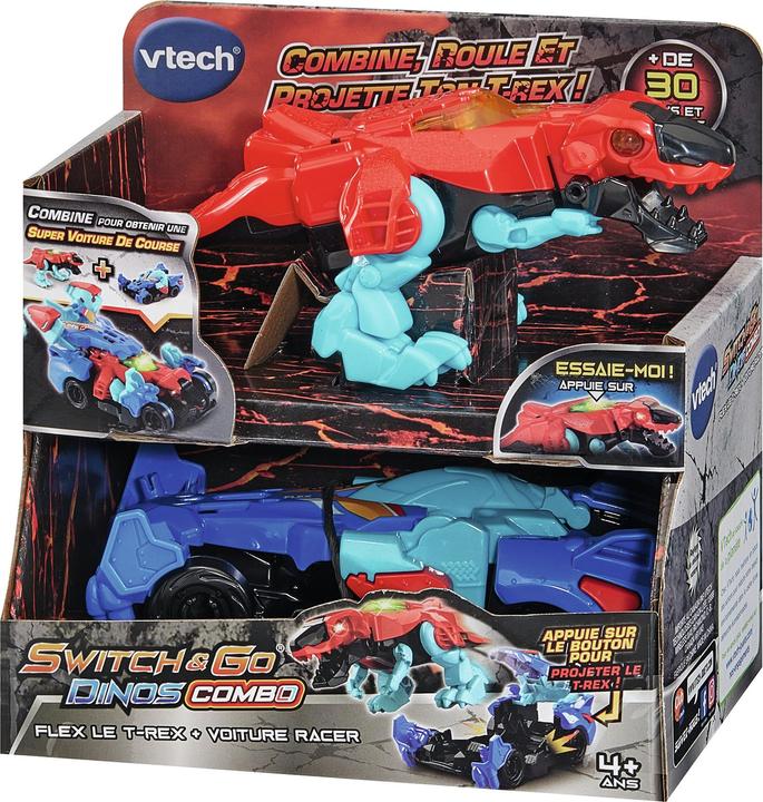 Produktbild VTech Petis Switch & Go Dinos Combo (differents models) (Französisch, 3 - 8 Jahre)