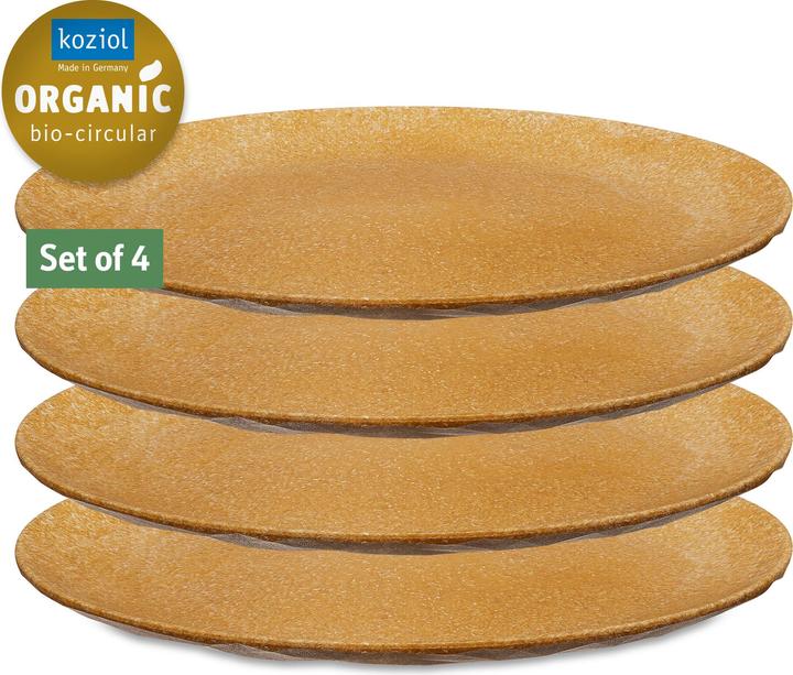 Produktbild Koziol Speiseteller Club 4 Stück, Beige (4x, 26 cm)