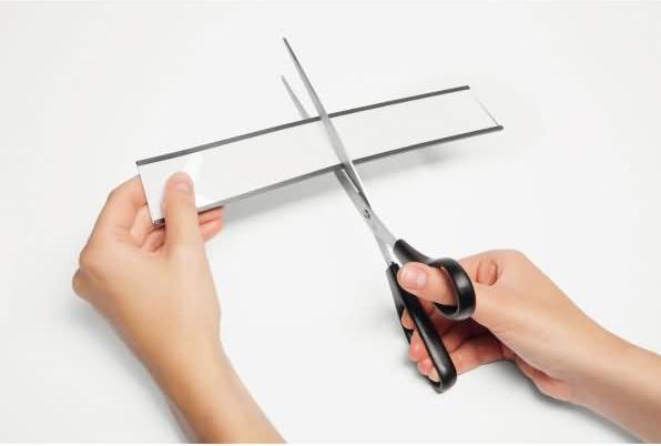 Actual product image Durable C profile magnet.20mmx20cm anth (5x)