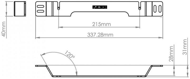 Actual product image Flexson Ray wall mount (1 pcs., Wall installation)