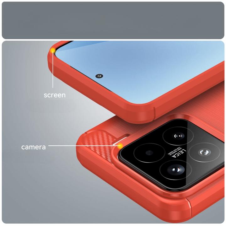 Produktbild Cover-Discount Xiaomi 15 - Metall Carbon Look Hülle (Xiaomi 15)