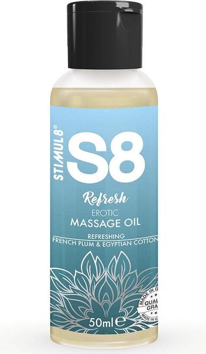 Actual product image Stimul8 S8 Massage Oil 50ml (50 ml)