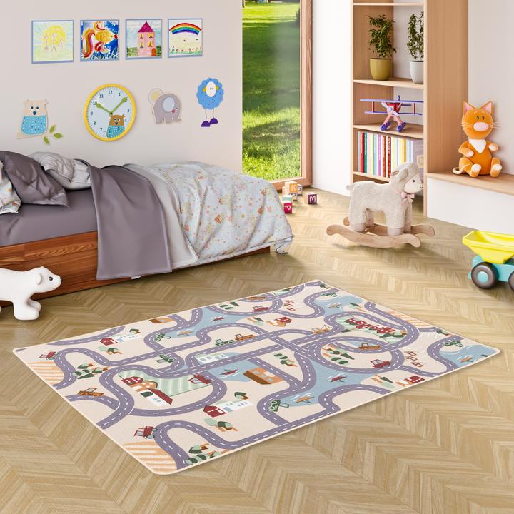 Immagine prodotto Snapstyle Kinder Spiel Strassenteppich (133 x 133 cm)