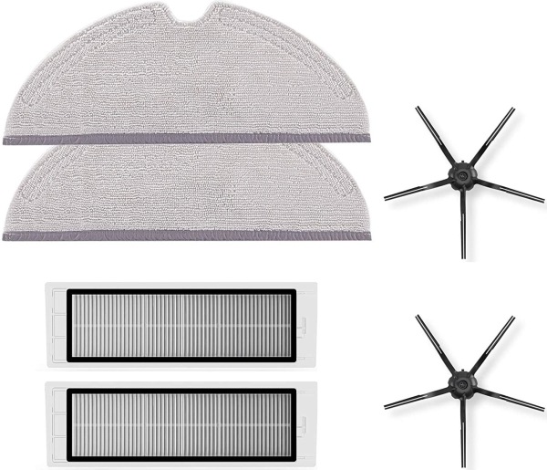 Produktbild Roborock Zubehörset mit 2x Seitenbürste/ 2x Filter/ 2x Wisch-Mopp für S7