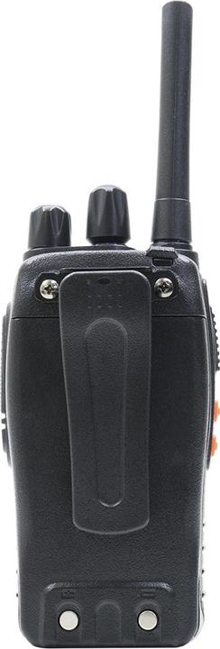 Produktbild PNI Packung mit 4 tragbaren PMR R40 PRO-Radios, Batterien, Ladegeräten und Kopfhörern im Lieferumfan (8 km)