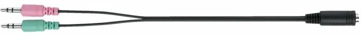 Actual product image Sandberg Headset MiniJack with line mic 3.5 mm jack (Cable)