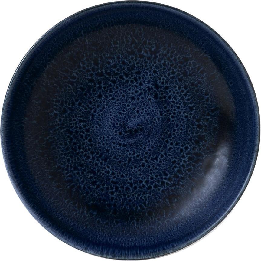 Churchill Stonecast Plume Ultramarine Teller coupe tief 24.8cm, Teller, Blau