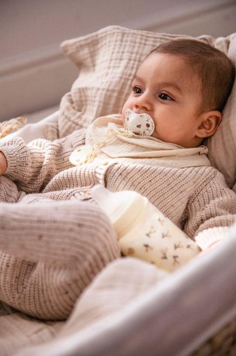 Actual product image Suavinex 2x Schnuller Symmetrisch Birdies SXPro 6/18m beige (2x, 6 - 18 Months)