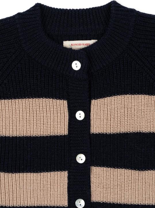 Produktbild Konges Slojd Vitum Strickcardigan Stripe (92)