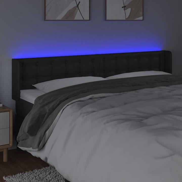 Actual product image vidaXL LED Kopfteil (163 x 16 x 88 cm)