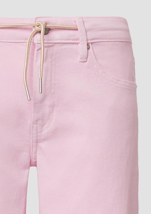 Image du produit S.Oliver Jeans-Hose Cropped-Jeans Karolin / Regular Fit / Mid Rise / Straight Leg / offener Saum (34)
