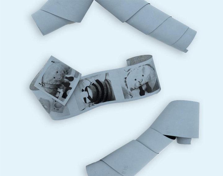 Produktbild Hoppstar Eco Paper Rolls Refill Package 3 x hellblau