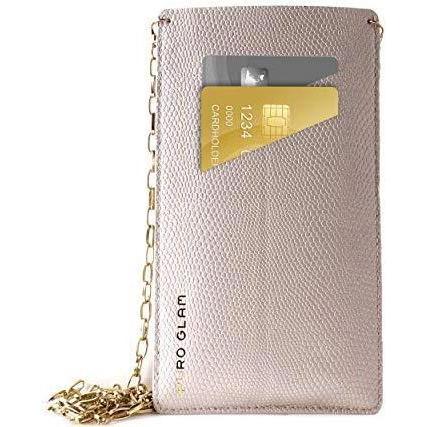 Thumbnail - Puro Glam Chain Case Universal Gold Chains Blue XL (Universal), Smartphone Hülle, Blau