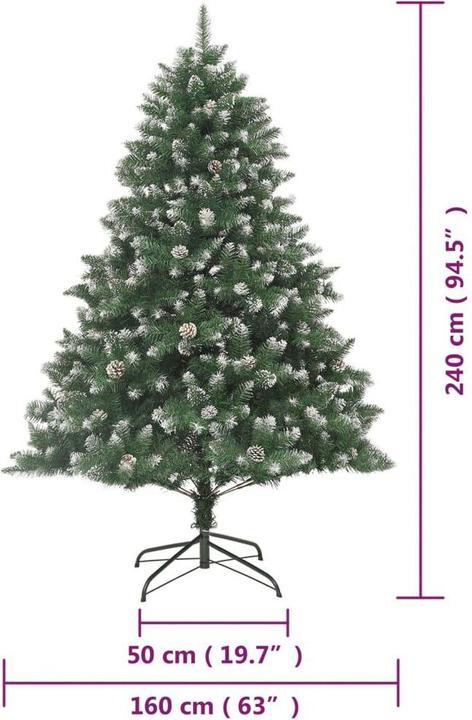 Produktbild vidaXL Weihnachtsbaum (240 cm)
