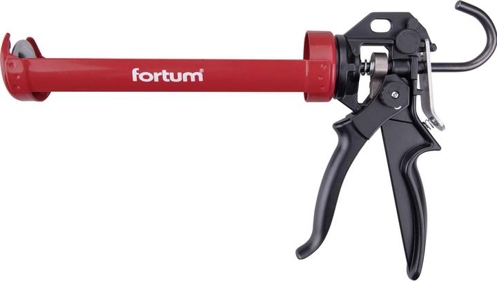 Produktbild Fortum Manuelle Klebe- und Silikonpistole mit Reversierfunktion und Dosierschalter, 225/300 ml Kartuschen