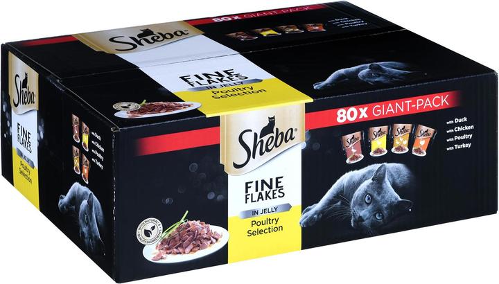 Immagine prodotto Sheba Salsa di selezione Geflue (Adulto, 6800 g)
