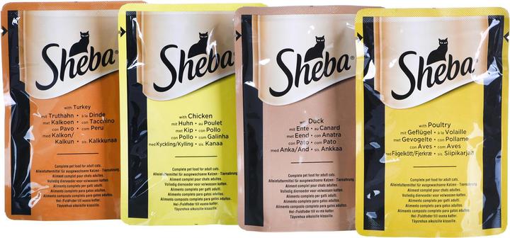 Immagine prodotto Sheba Salsa di selezione Geflue (Adulto, 6800 g)