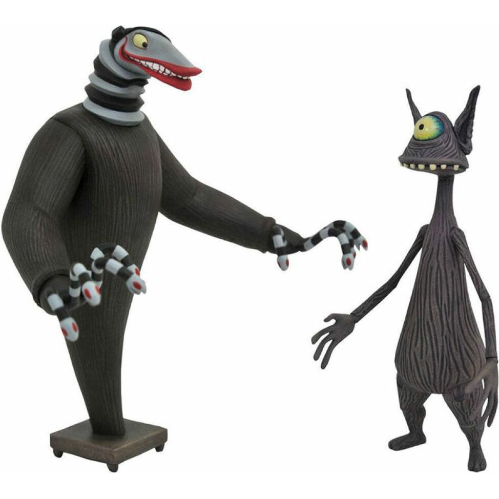 Diamond Select Toys L'Étrange Noël de monsieur Jack pack 2 figurines Creature under the Stairs & Cyclops 18 cm