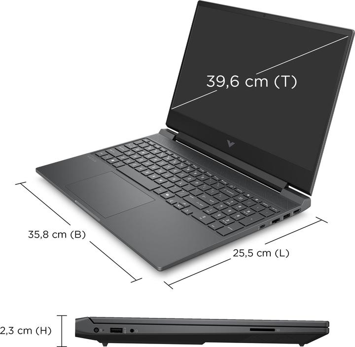 Produktbild HP Victus 15-fa2073ng Intel® Core™ i7-13620H Gaming Notebook 39,6 cm (15,6"") (15.59", Intel Core i7-13620H, 16 GB, 1000 GB, DE)
