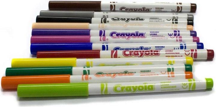 Produktbild Crayola Marker mit Super-Point (Multi, 12 x)