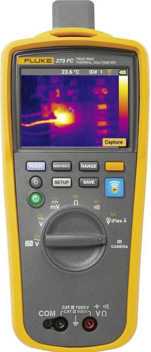 Image du produit Fluke Multimètre portatif 279FC/IFLEX Ka (CAT III, Multimètre portable)
