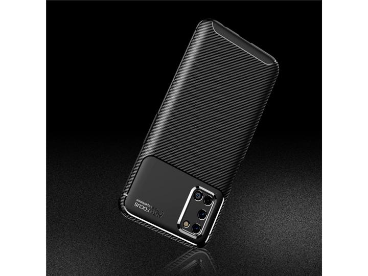 Actual product image Screenguard Oppo A52 / A72 Cover Carbon Design TPU Case (Oppo A52, Oppo A72)